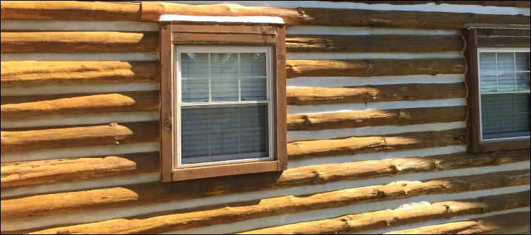 Log Home Whole Log Replacement  Saxapahaw,  North Carolina